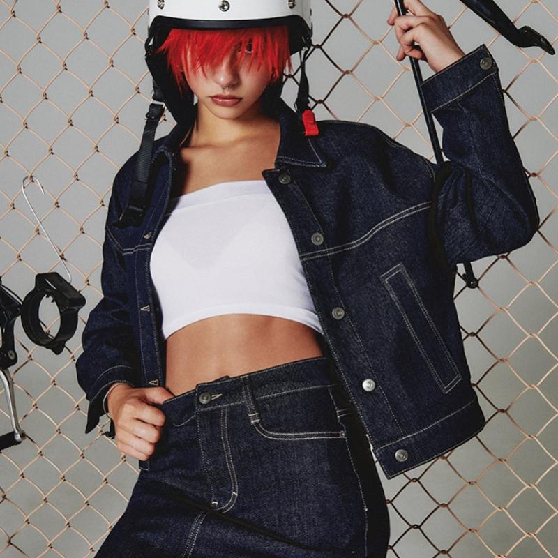 KANGOL Women S Denim Jacket 9010