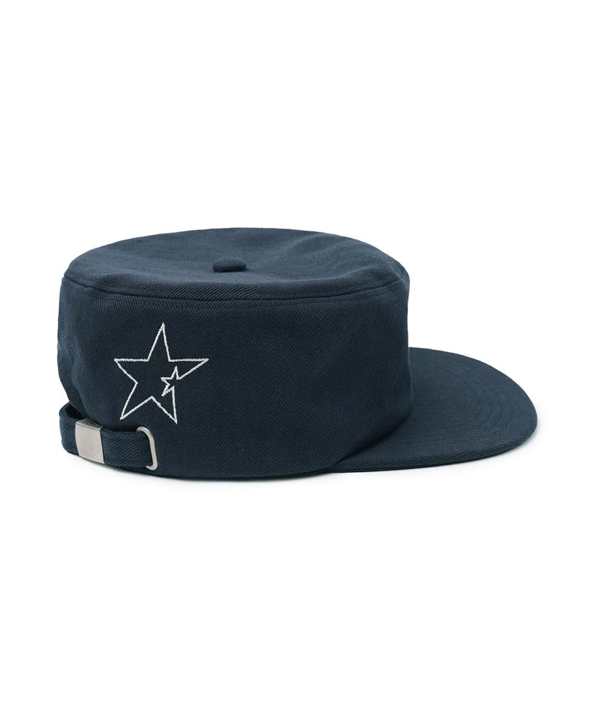Opeunyadeu(Owai) Starlight Club Pillbox Cap - Navy