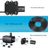 Decdeal Ultra-Quiet Mini Dc12V 6W Brushless Water Pump With 5.5*2.1Mm Female Waterproof Submersible Fountain Aquarium Circulatin