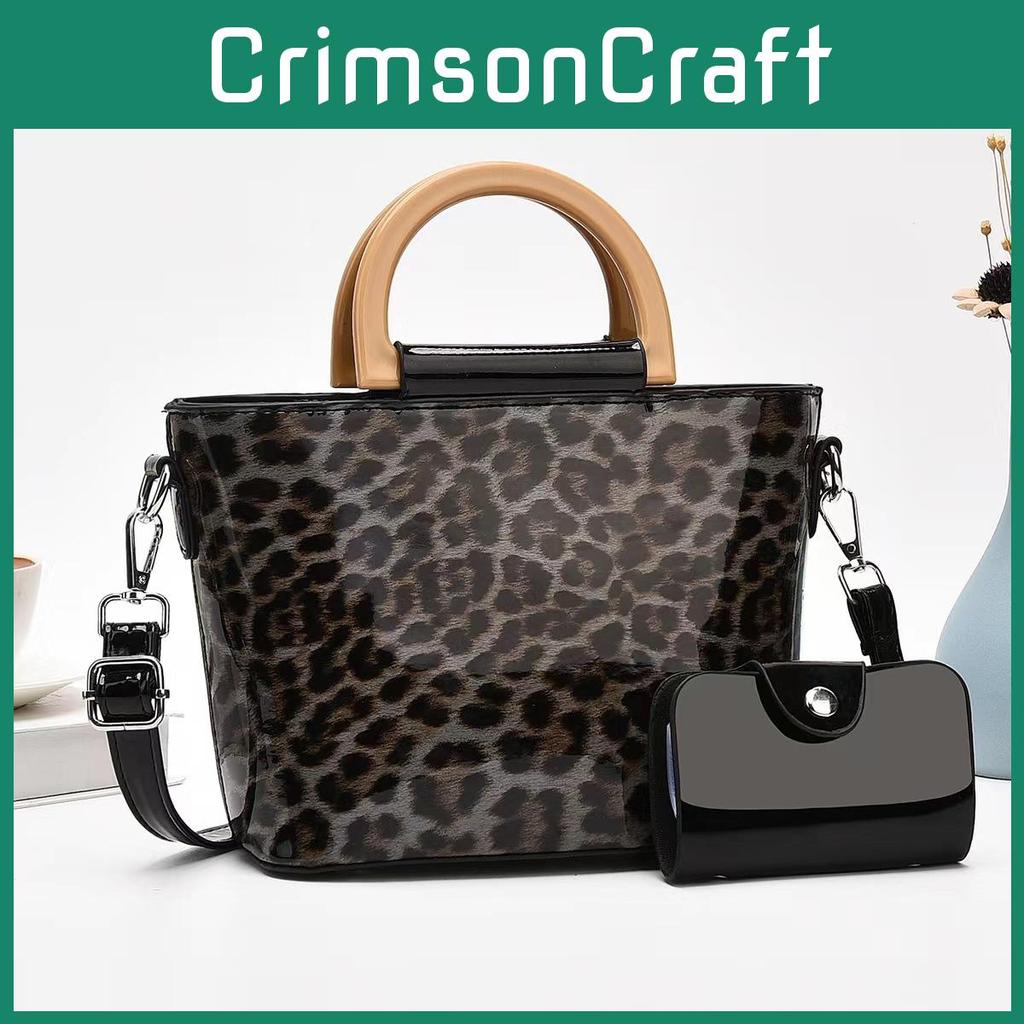 Stylish Leopard Print Large Capacity Tote Bag For Women With Chic Design And Versatile Use
