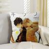 Japanses Cartoon Given Pillow Cover Design Cushion Cover Decor Holiday Decorati
