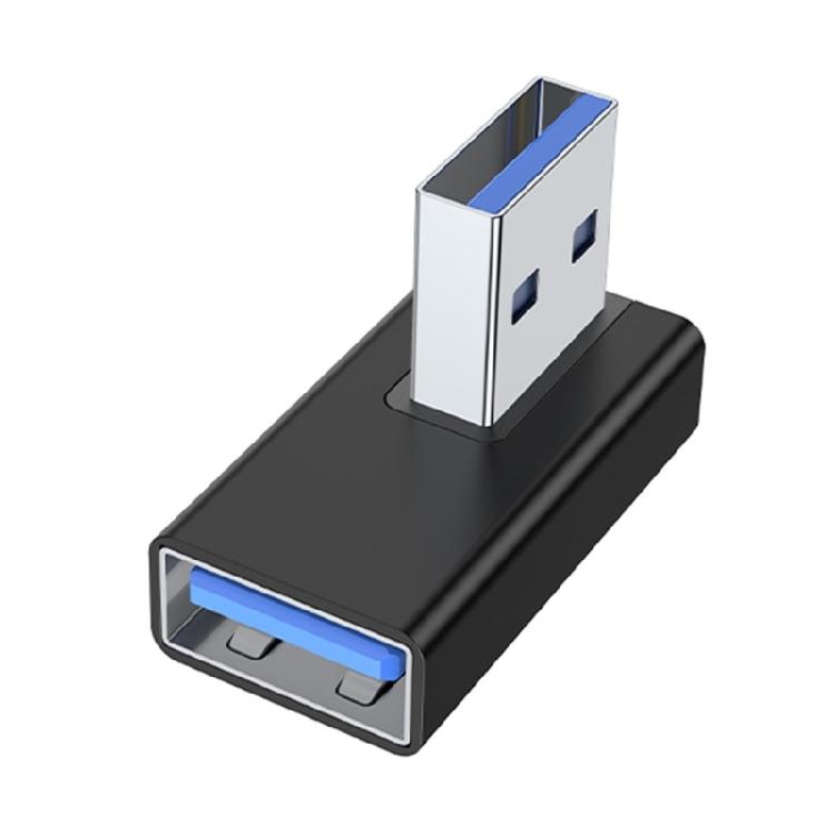 2Pcs USB 3.0 Converters Adapter 90 Degree Angle for Extending Cable Lifes and Device Compatibility
