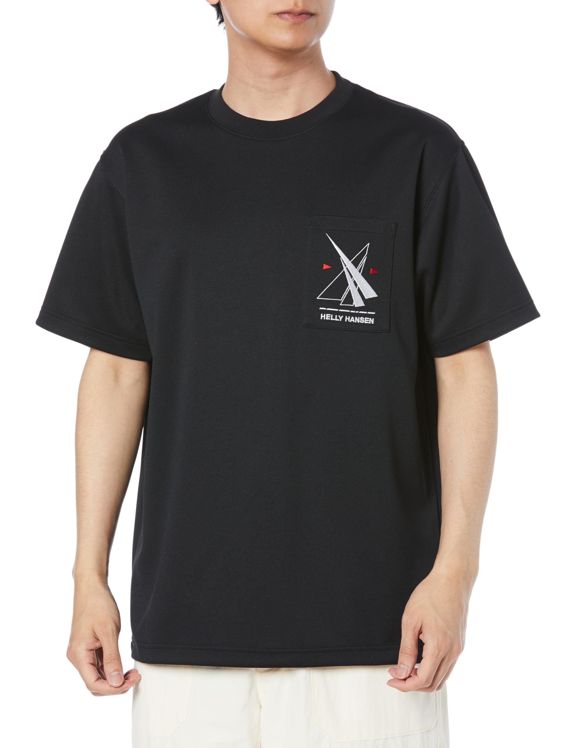 

Helly Hansen S/S Twin Sail Tee in Black Multicolor