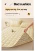 Summer Thin Mattress Pad & Blanket - Breathable & Soft Protector for Dorm, Hotel, and B&B Single Beds.