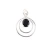 Black Onyx Gemstone 925 Sterling Silver Boho Jewelry Pendant Gift For Girlfriend PP-61-19