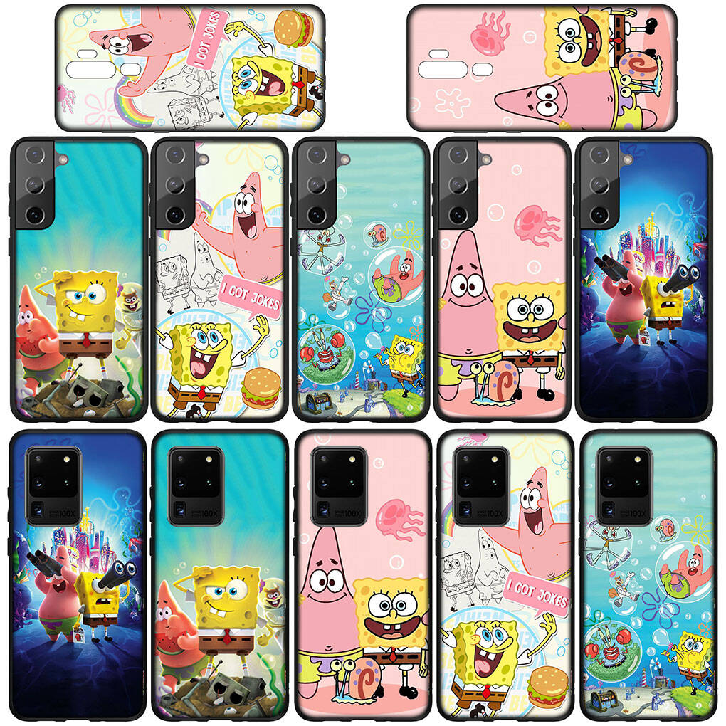 Custodia per Telefono per iPhone 17 16 15 Plus Huawei P30 P20 Lite Redmi Note 14 12 11 13 Pro Max OPPO A60 A80 A40 A18 A38 Copertina Cartoon S-SpongeBobs SquarePants