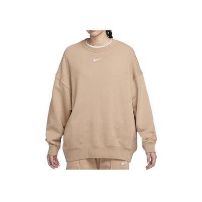Fleece Crew Neck Warm Pullover Long Sleeve Sweatshirt Women Tops DD5633-200