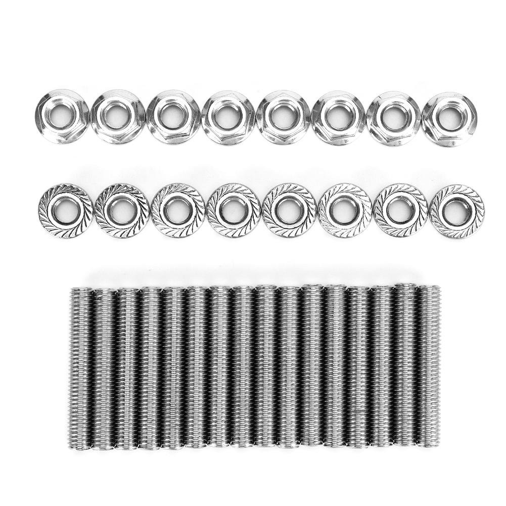 

Комплект болтов и гаек выпускного коллектора из нержавеющей стали N811313S431 подходит для Ford 4.6 и 5.4 литра V8