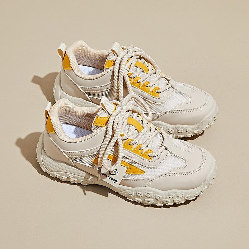 New Dad Shoes for Women In Summer Student Sports Running Mesh Breathable and Leisurely