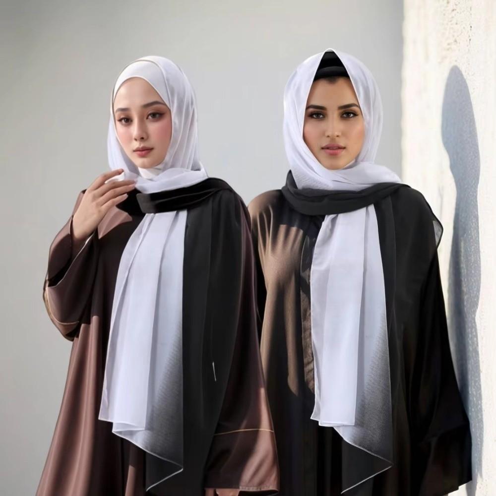 Long Headscarf Chiffon Wraps Shawl Elegant Ethnic Style Scarf  Daily