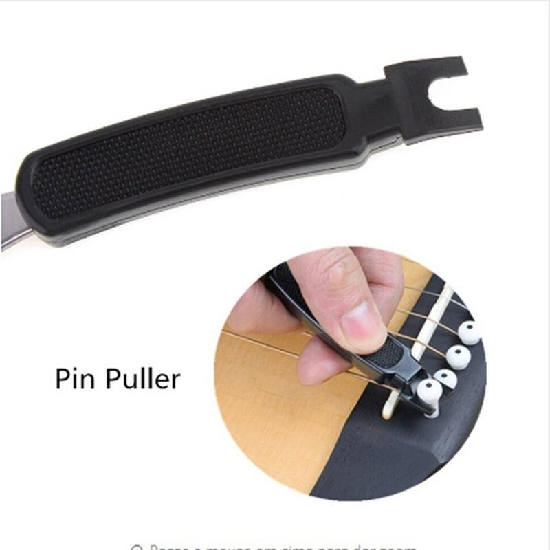 3 In 1 Multifunction Guitar Accessories Guitar Picker  Strings Winder String Pin Puller Cutter Tool