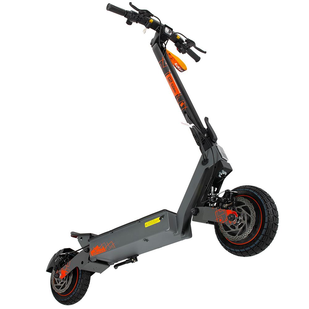 Electric Scooter Kukirin G2 Ultra 10" Tire 800Wx2 Motor Dual Disc Brakes 48V 18AH LED Display Foldable E-Scooter Max Load 120Kg