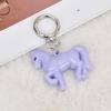 Stylish Bag Accessory Horse Keychain In 3D Design Using Premium Acrylic for Gift Giving Personal Style Lightweight Charm