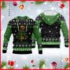 Spring and Autumn Men's Pullover Sweatshirt 3D Digital Fish Print Long Sleeve Hoodie Jacket