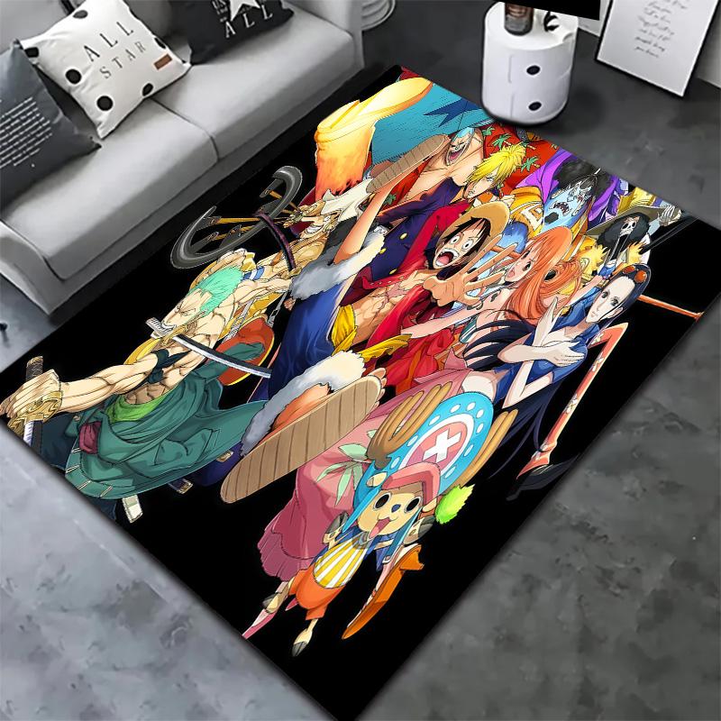 Anime One Piece Carpet Rug For Living Room Bedroom Home Sofa Decoration,kids Play Nonslip Floor Mat