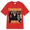 Rapper Yungblud IDOLS World Tour 90s Vintage Graphic TShirt Unisex HipHop Short Sleeve Casual Cotton Women And Men TShirt