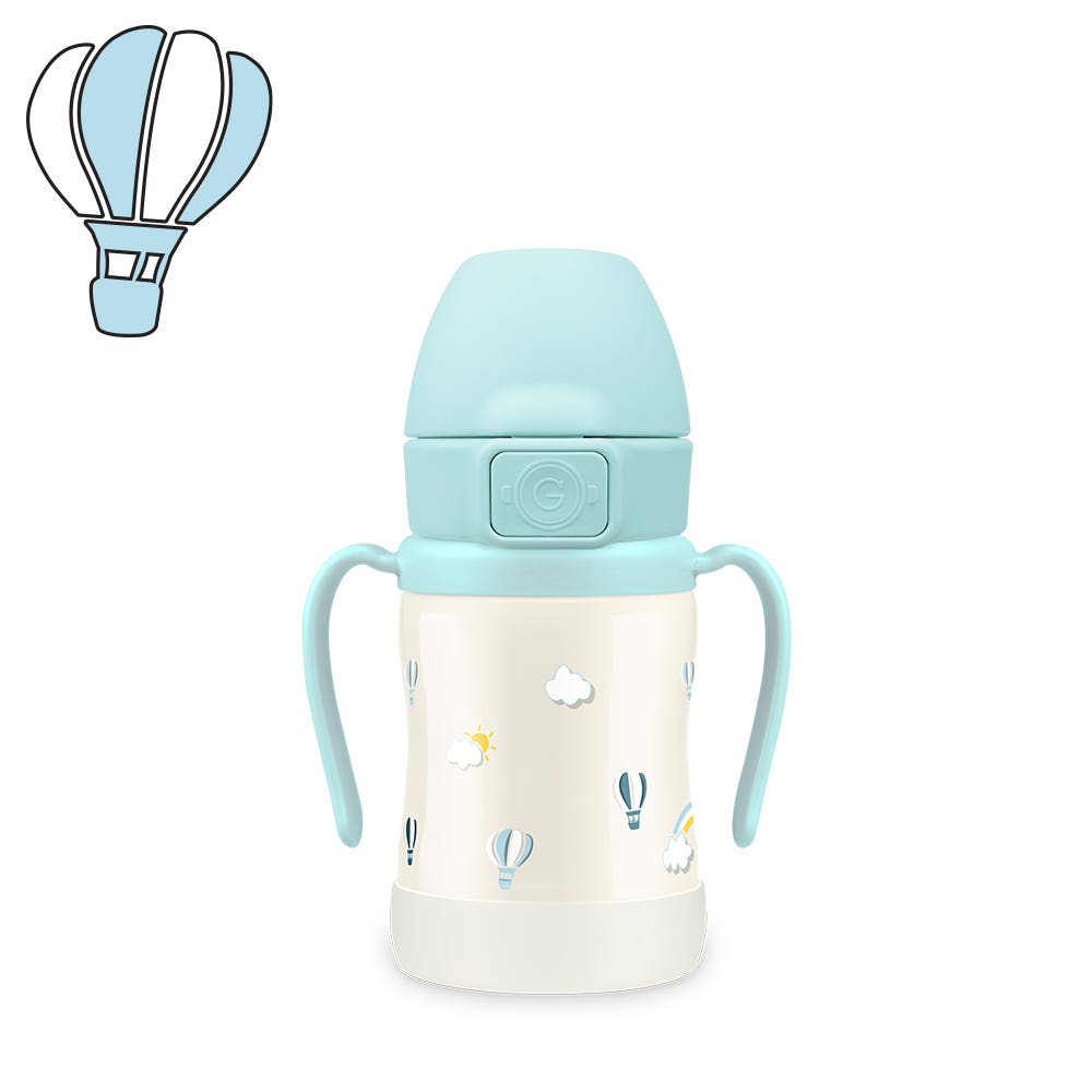 grosmimi RVS rietjesbeker (200ml)