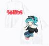 Urusei Yatsura Lum Invader Anime Lover T-shirt Harajuku Cotton New Model Oversized Unisex Short Sleeves Classic Breathable Soft
