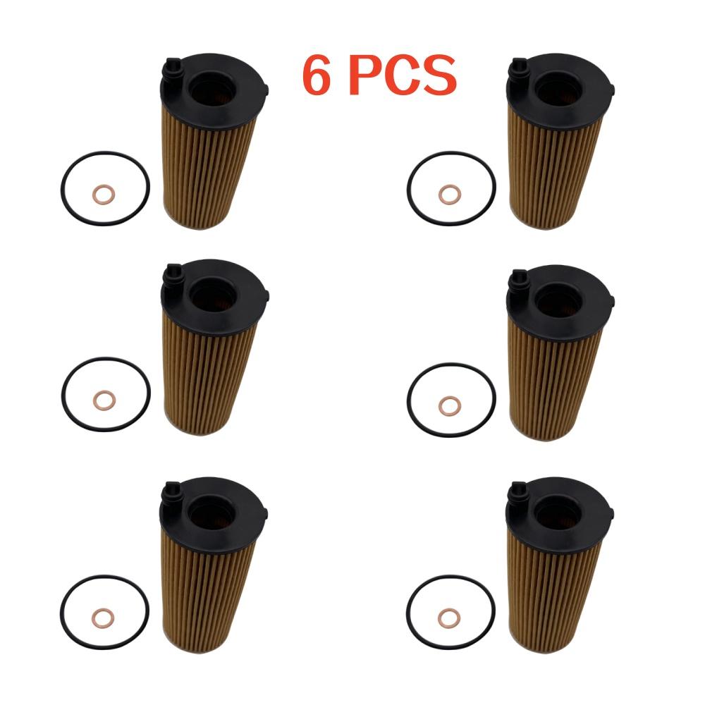 1/6/10/20PCS For Genuine BMW F10 F15 F25 F22 F23 F34 G01 G20 G30 118i 320i 530 X4 X5 B47 B48 Engine Oil Filter Kit 11428575211