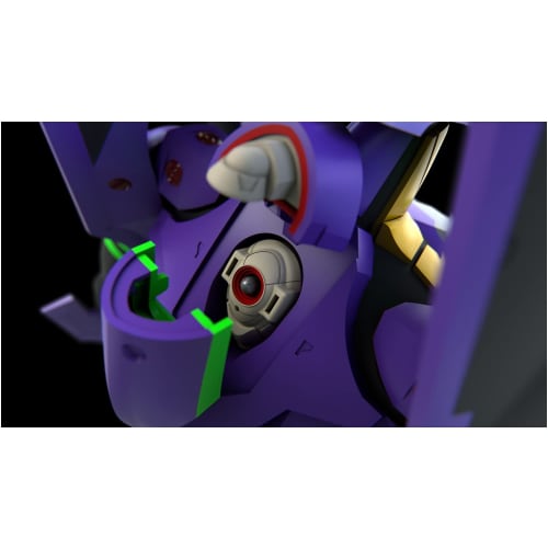 GSI Creos Mon Model Evangelion Unit-01 Ver. 1.5 Multicolor Molded Version, Approximately 47cm Tall, Non-Scale, Color-Coded Plastic Model Kit MEVA-001L