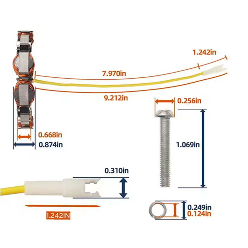 New Alternator Stator 592829 For Briggs & Stratton 691065 392595 356776 696457