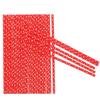 100pcs Red Dot Paper Straws Disposable Drinking Straws Party Supplies Grad Party Decoration Birthday Straw Kitchen Dining