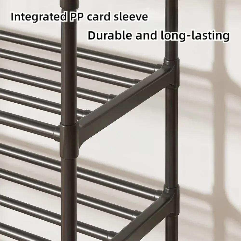 Breathable Shoe Rack Convenient Assembly Shoe Rack Hook Type Shoe Rack Multifunctional Storage Rack Door Mounted Storage Rack