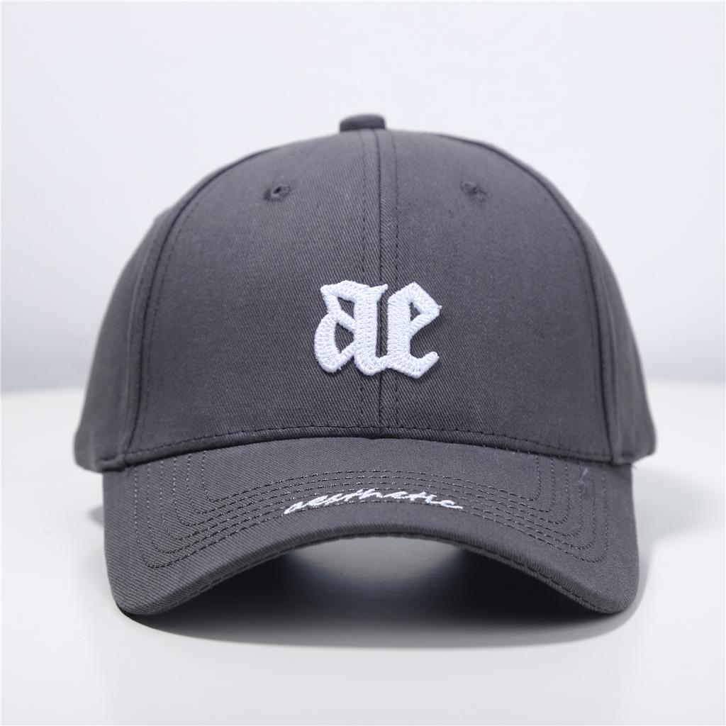Fashion Hat Korean version high-quality new baseball cap women's good version embroidered letter cap men's big head circumference