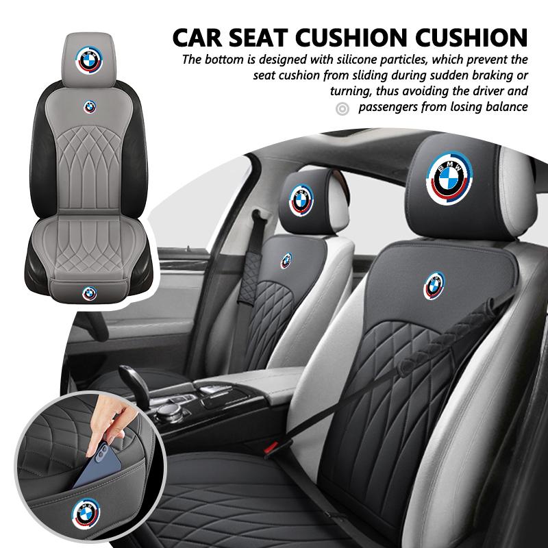 PU Car Seat Cover Front Cushion Non Slide Auto Protector Mat Pad For BMW M3 M5 E36 E39 E46 E60 E61 E64 E70 E71 E80 E85 E87 E90