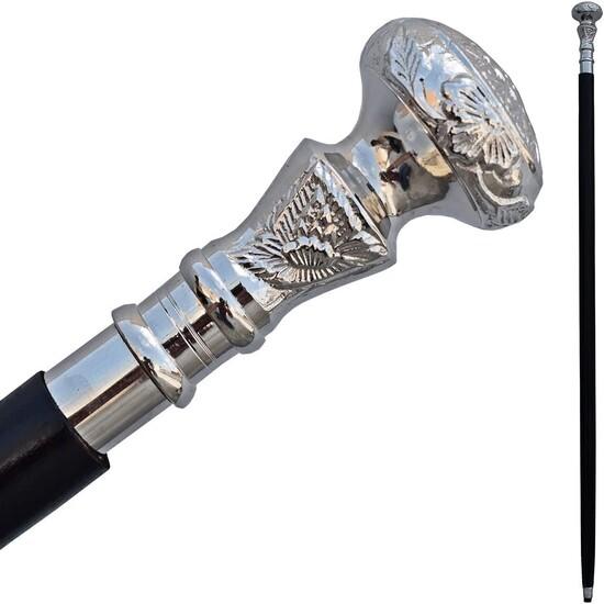 Brass Victorian Handle Wooden Vintage Style Antique Designer Walking Stick Cane