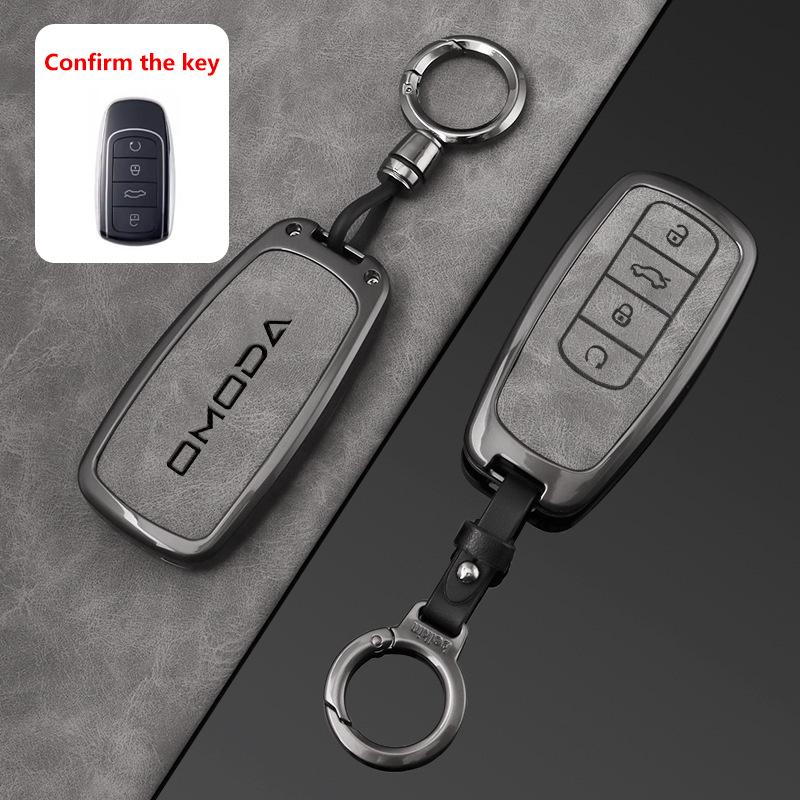 Autoschlüsselhülle Abdeckung Halter Schale für Chery Omoda C5 E5 C9 Omoda 5 9 EV PHEV 2025 Schutz Schlüsseltasche Set Schlüsselanhänger Autozubehör
