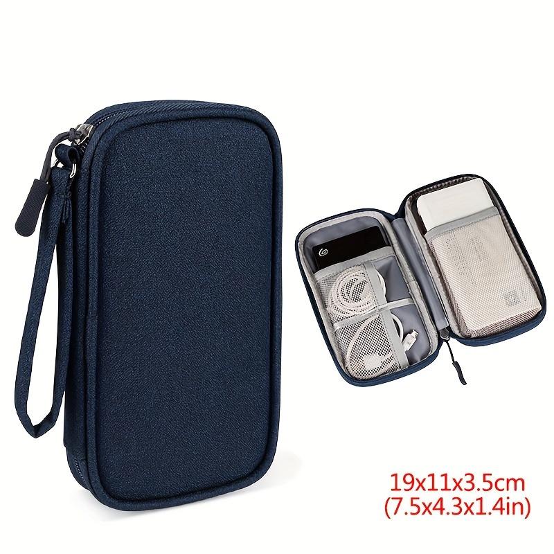 1pc Electronic Digital USB Case Portable Cable Travel Storage Pouch Bags Accessories Storage Bag for Cord Charger Power Hard Drive