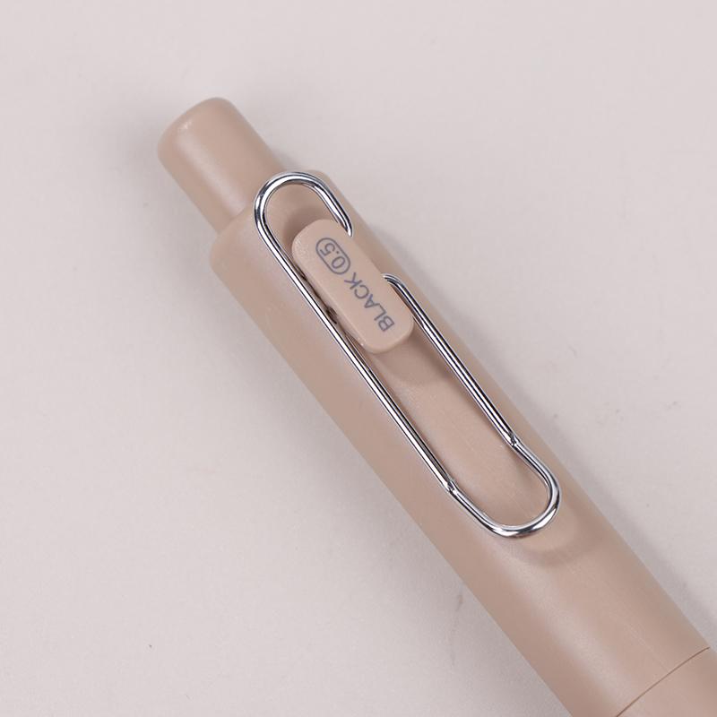 0.5Mm Small Thick Core Fat Mini Pocket Pen Neutral Quick Dry Waterproof Uniball One Push Portable