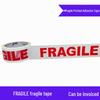 İngilizce 'Kırılgan' Uyarı Ambalaj Bandı, 48mm x 66m