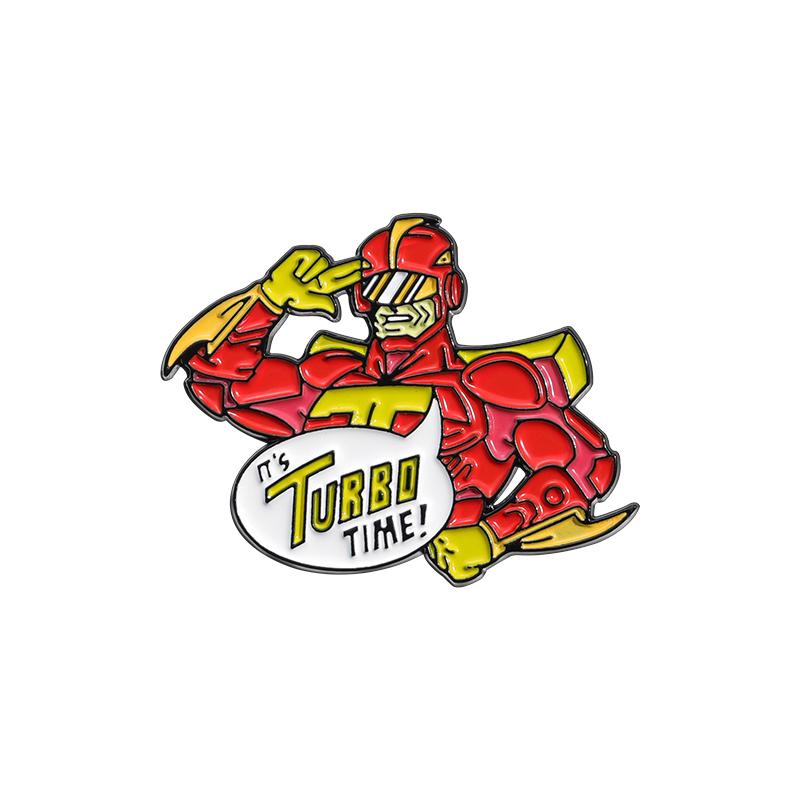 

Movie Characters Enamel Pins Custom Handsome Hero Brooches Lapel Badges Funny Jewelry Gift for Fans Friends