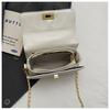 IELGY Ladies Messenger Small Square Bag Diamond Chain Retro High-End Sense One Shoulder