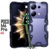 Luxury Sports Metal Aluminum Bumper Armor Case for Xiaomi Poco X7 X6 X5 F7 F6 F5 M6 Pro F7 Pro Ultra X6 Neo Shockproof Back Case