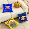 Fashion PaulsS FFrank Cute Pillow Case Square DoubleSided Sofa Cushion Cover Bedroom Bedside Pillow Gift