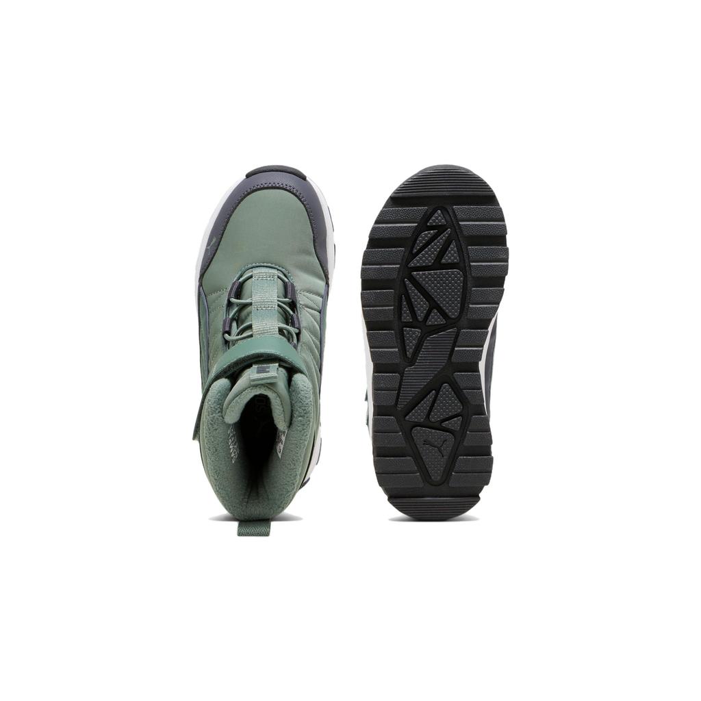 Puma Evolve Mid-Cut Kids Boots Green Kids Boots 392645-03