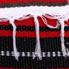 Mexican Blanket Red 130x180cm Thick Blended Serape Woven Throw for Yoga Camping Outdoor Car Sofa Mexican Blanket