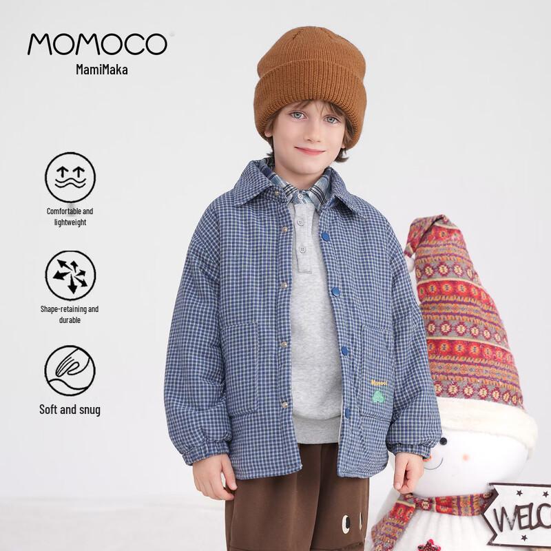 MOMOCO Boys Winter Fashion Cotton Jacket 105 синий