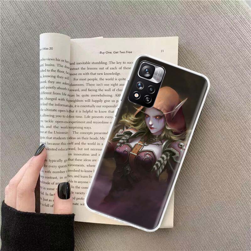 W-World Of W-Warcraft Elf Phone Case For Xiaomi Poco F7 14 Ultra Mi 15 10 11 Lite X7 X6 X5 X3 M5S M6 10T 11T F6 F5 Pro F4 GT