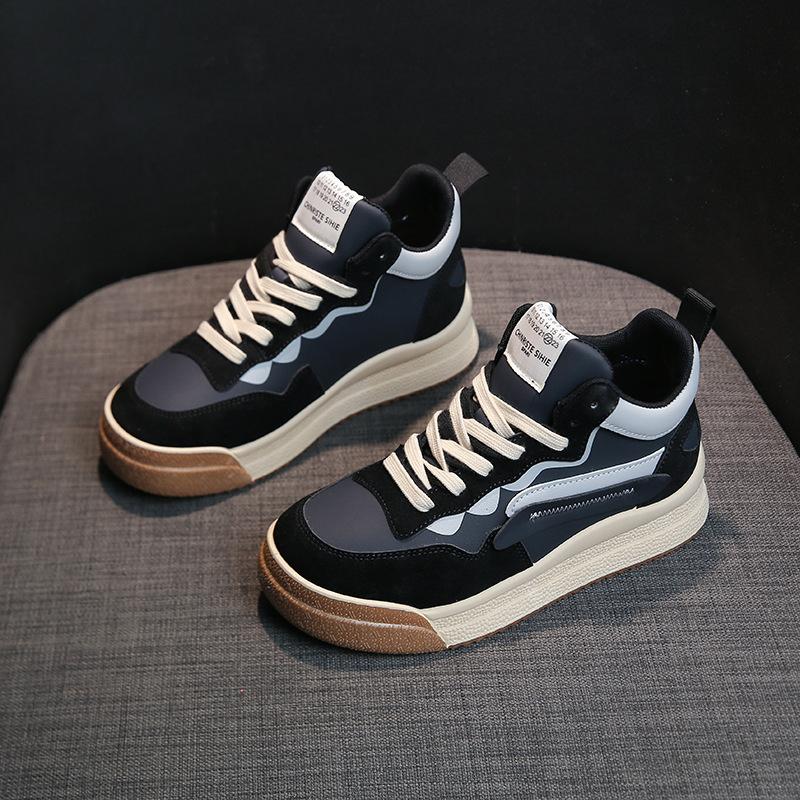 Spring Autumn New Luxury Women's Thick Bottom Casual Sneakers Soft Bottom Comfortable Sports Running Shoes Zapatos Para Mujeres