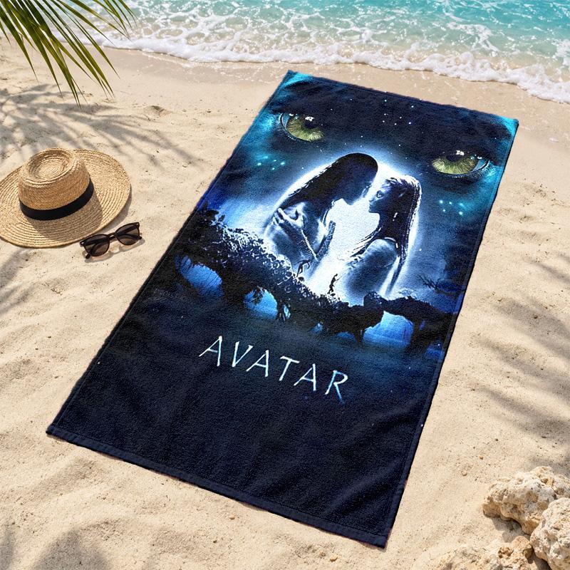 Avatar Microfiber Beach Towel Quick Dry Sand Free Lightweight Beach Towels for Travel Swimming Camping