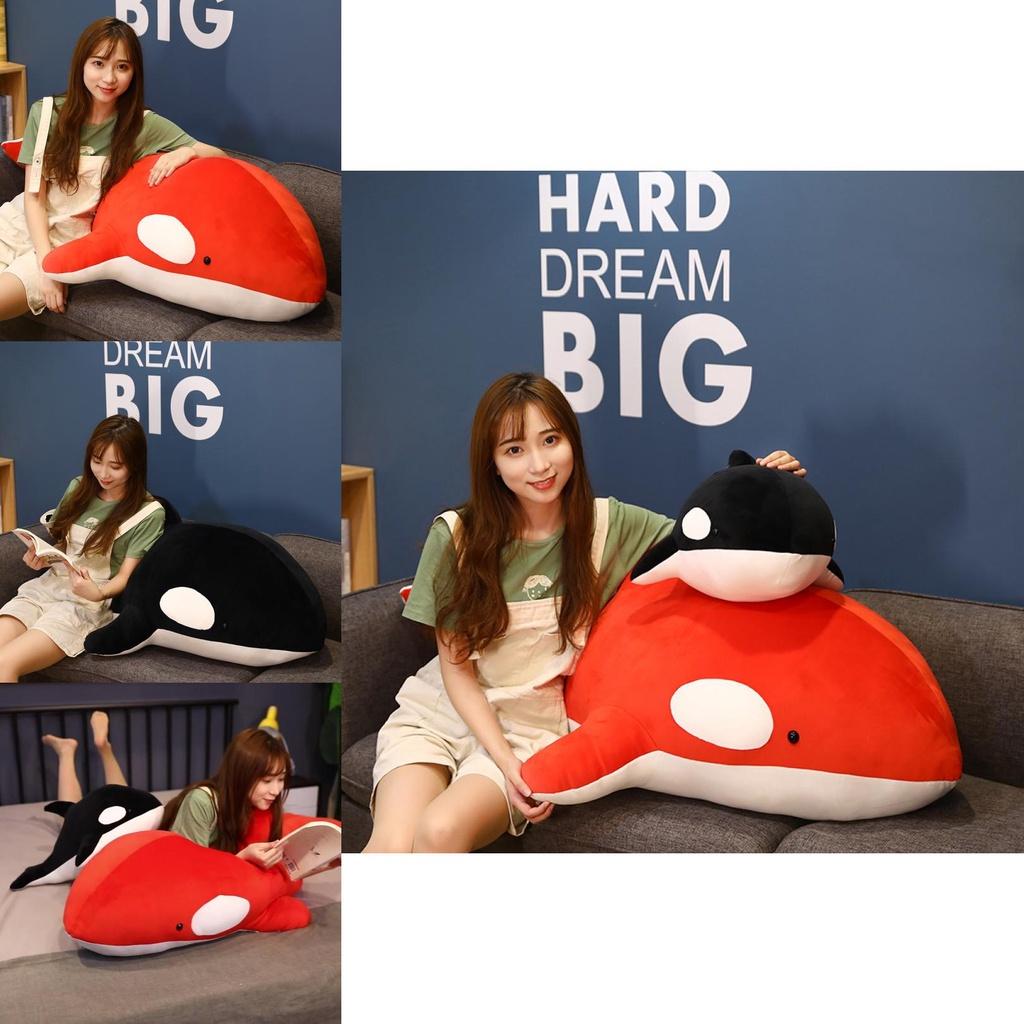 Arknights Skadi Whale Plush Toy Animal Pillow Soft Cuddly Kids Gift 60/80/100cm