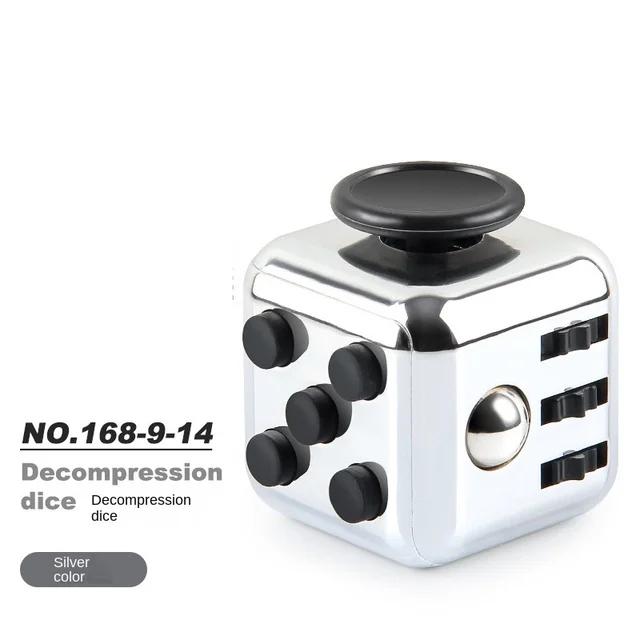 Toys Kids Childrens Toys Fidget Toy Stress Relief Dice Decompression Dice Antistress Fidgets Anti-stress Anti Stress Games For Adults 18