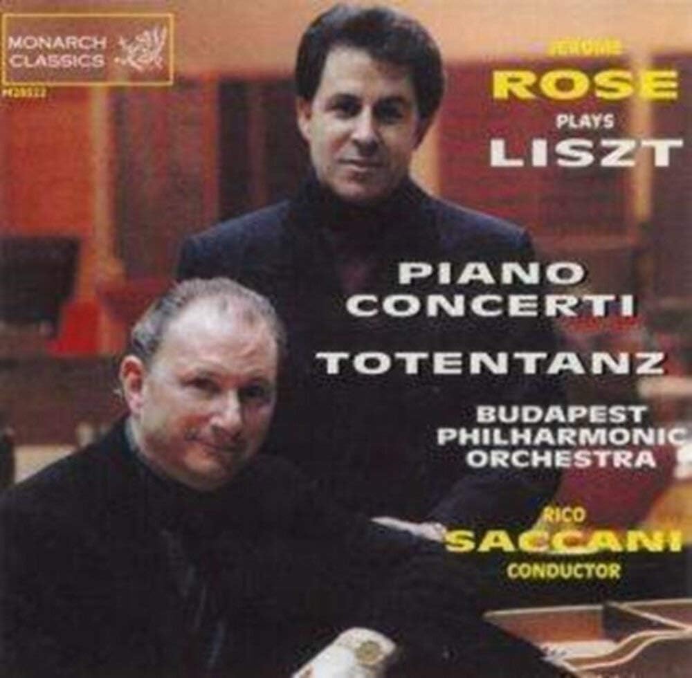 

CD ROSE / RICO - Лист: Фортепианные концерты M20022 Музыка США Другие Б/У