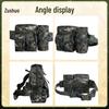Zushuo Tactical Camo Outdoor Waist Pack with Water Bottle Holder