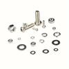 320pcs Premium Stainless Steel Screw and Nut Assortment Kit - Corrosion-Resistant, Snap-in Nuts, M2 To M5 Sizes - Ideal for DIY,