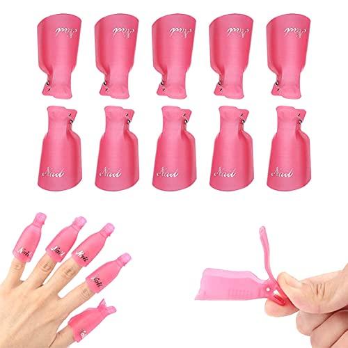 NN75 ACRYLIC GEL HYBRID REMOVAL CLIPS 10pcs